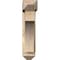 Ekena Millwork Westlake Arts and Crafts Rough Sawn Bracket w/ Offset Brace, Douglas Fir, 6"W x 22"D x 26"H BKT0604X22X26WTL03RDF - alternate 3